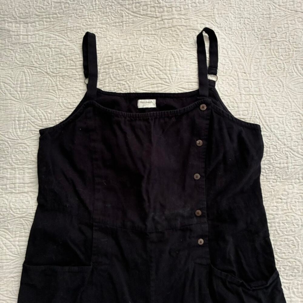 World Market, Black Jumpsuit, Wideleg, S/M with buttons